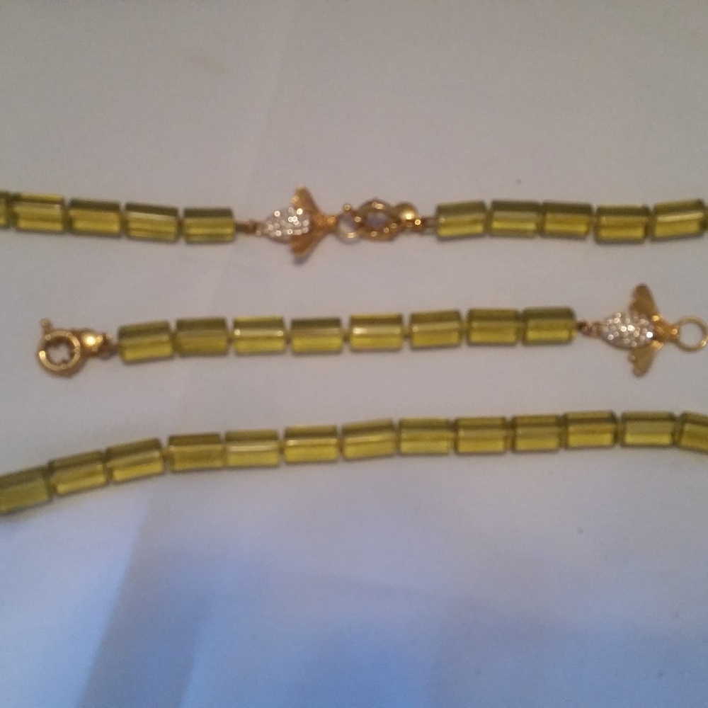 necklace and bracelet